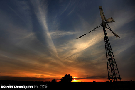 'Doorsnee' zonsondergang