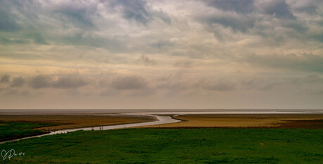 wat een rust op het wad