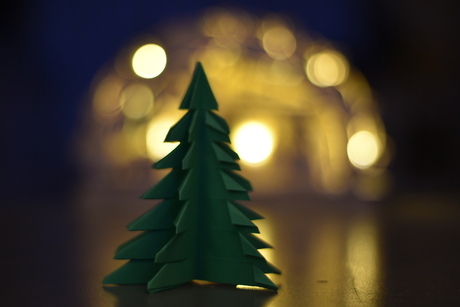 Gevouwen kerstboom