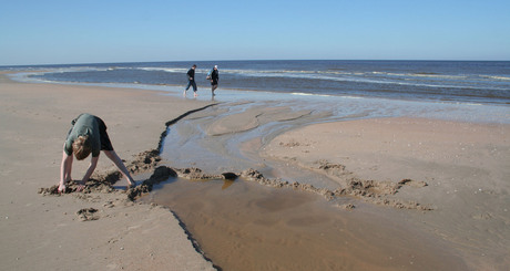 Zand en water