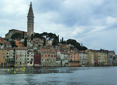 Rovinj op het schiereiland Istrië (Kroatië).