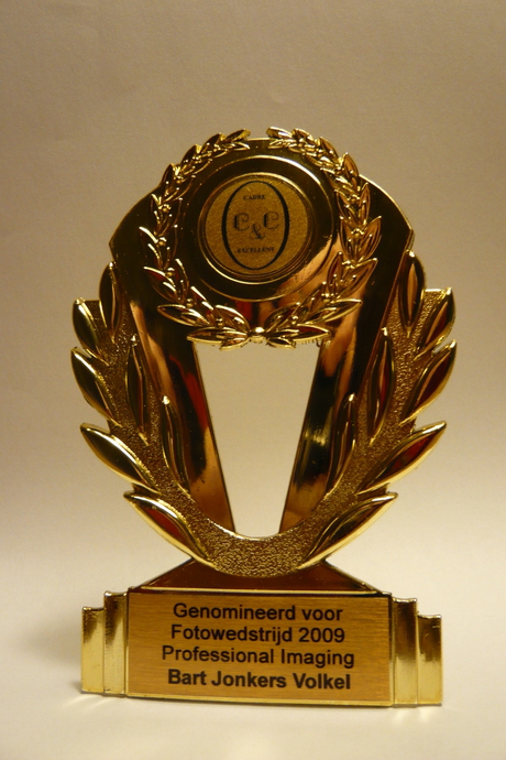 Gewonnen prijsje voor nominatie