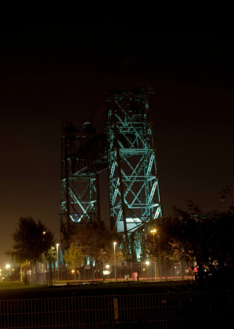 Rotterdam bij nacht