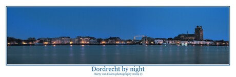 Dordrecht by night (HDR panorama)