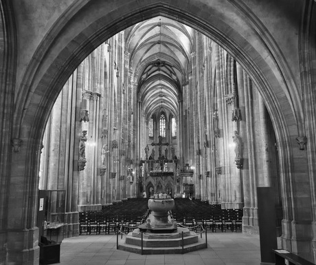 Dom St. Stefanus en St. Sixtus, Halberstadt. (ZW).