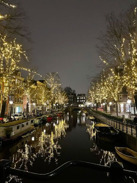 Amsterdam met kerst