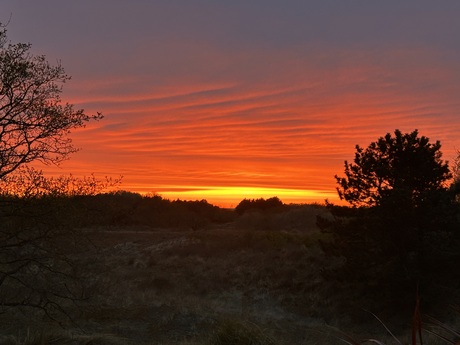 Zonsondergang 