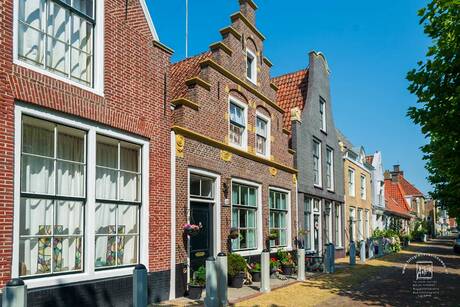 Straatje in Harlingen.