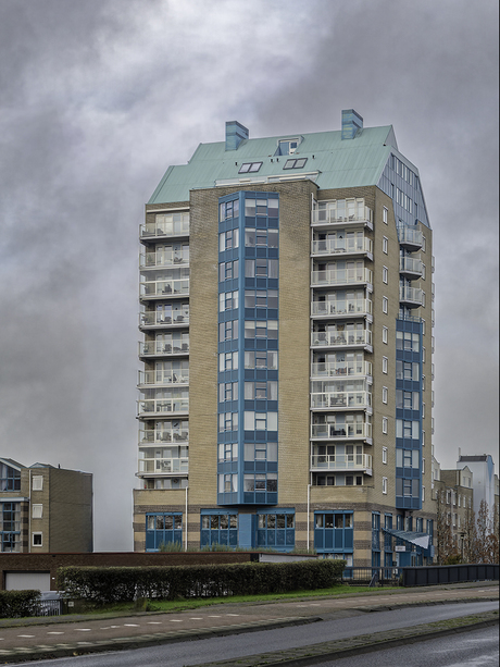 Het 'melkpak' van Hellevoetsluis.