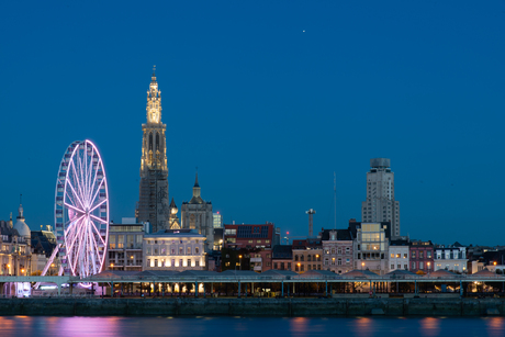 Nachtfoto Antwerpen