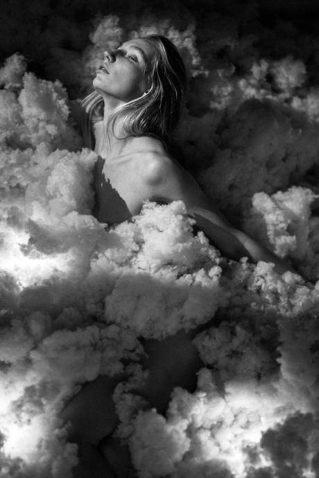 Rust wacht boven de wolken