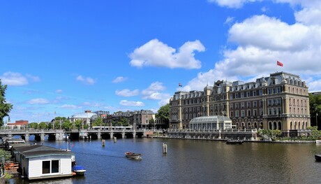 Gezicht op Amsterdam