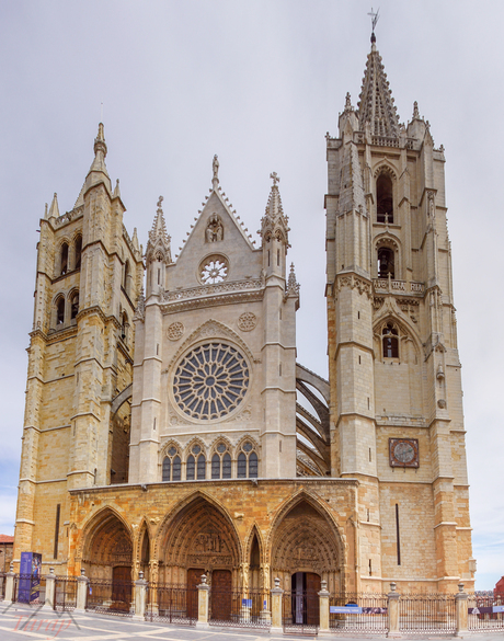 Kathedraal van León in Spanje
