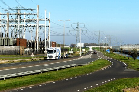 P1270091  Verlengde  Westlandroute   DAF XG +   Don Rij opleidingen  4 nov 2024  