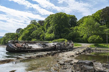 Scheepswrakken in Schotland