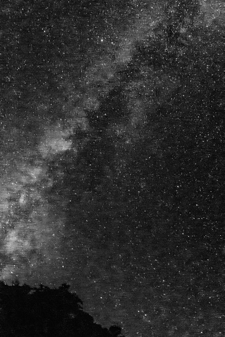 Melkweg met zoveel sterren