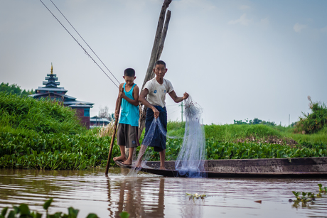 Vissers in Myanmar