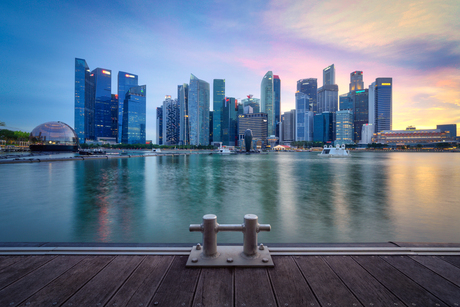 Singapore Sunset II