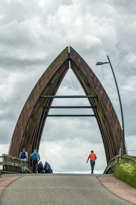 1 etappe 11 steden wandeltocht Leeuwarden-Sloten