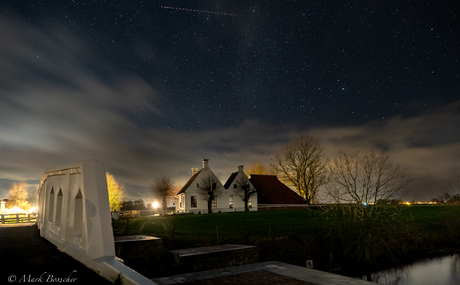 Aduarderzijl by night