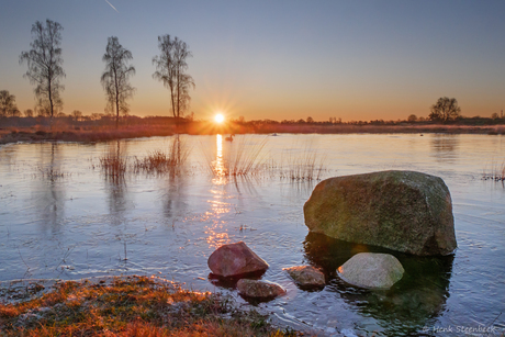 Koude zonsopkomst