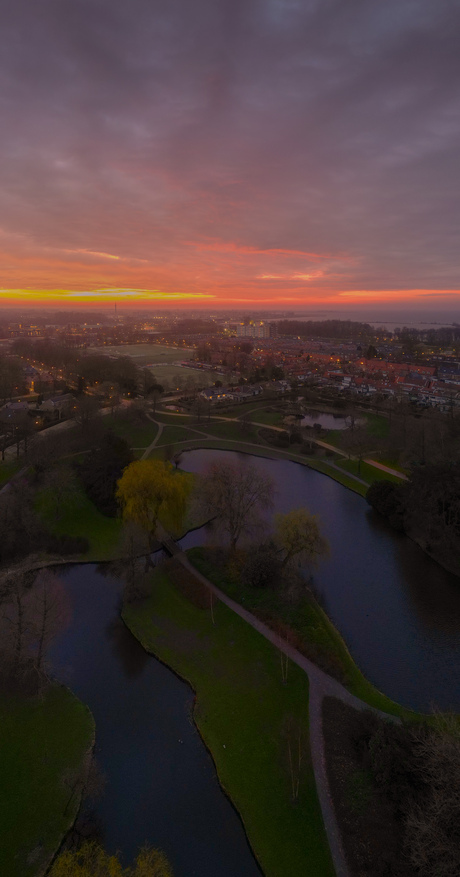 Sunrise pano