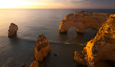 Zonsopgang Praia da Marinha