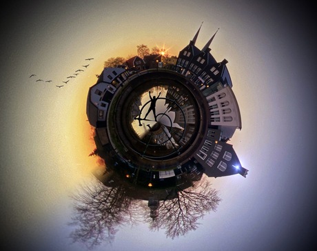 Artistic impression of my hometown