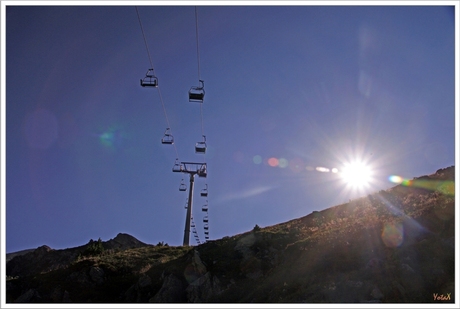 Hoog in 't zonnetje