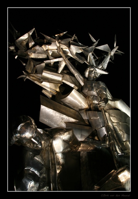 Defenders of the Polish Post Office - monument in Gdansk 2