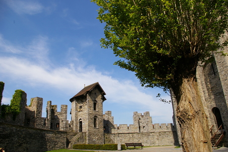 Binnenplaats GravenSteen Gent