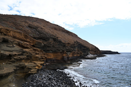  Kustlijn bij Montaña Amarilla