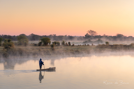 Fisherman at Kavango River!