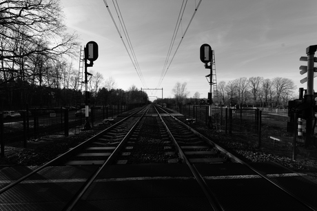 Tussen het spoor