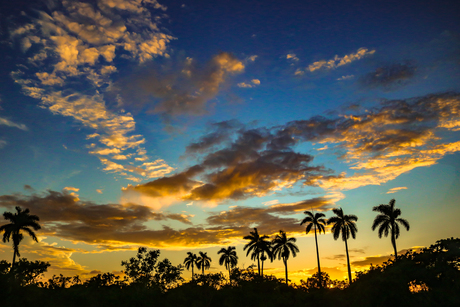 Sunset in cuba.....