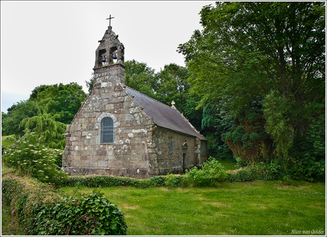 Kerkje in Bretagne