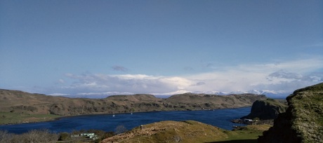 uitzicht over Kerrera