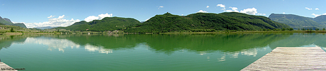 Panorama Kalterer See (Italië)