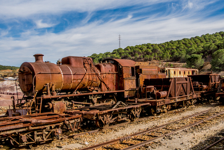 Oude Stoomlocomotief