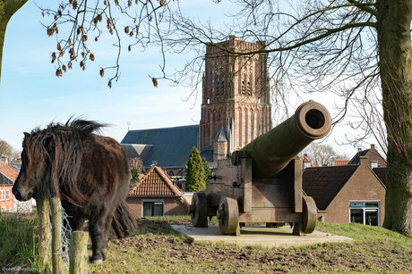 woudrichem vanaf de veiligheids dijk