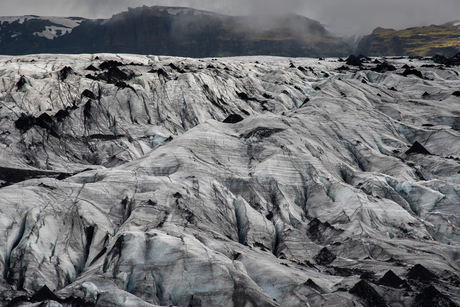 IJsland Falljökull gletscher