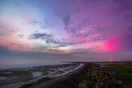 Noorderlicht aan het Wad III