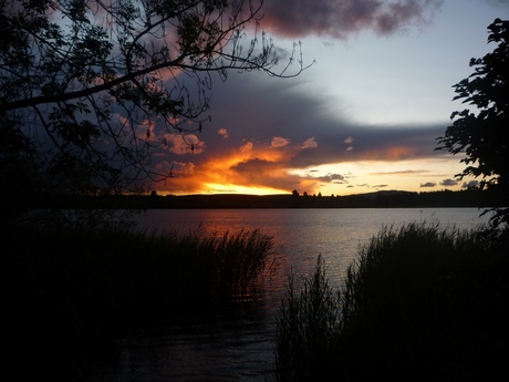 zonsondergang fussen