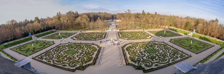 De tuin van paleis Het Loo