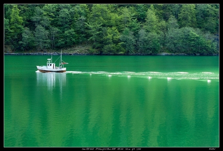 Boat at Nærøyfjord