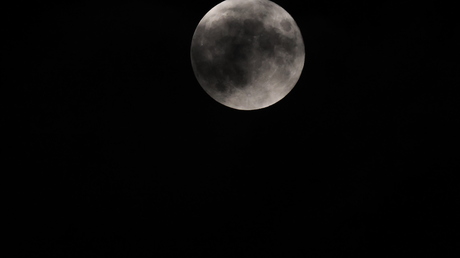 Gesluierde volle maan
