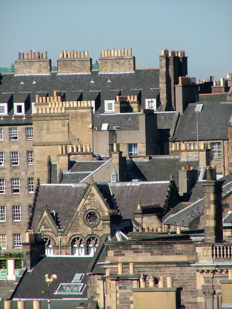 Edinburgh rooftops