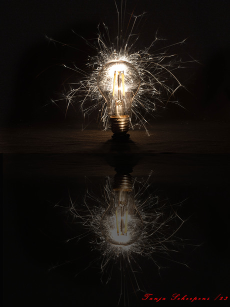 Sparkling lamp