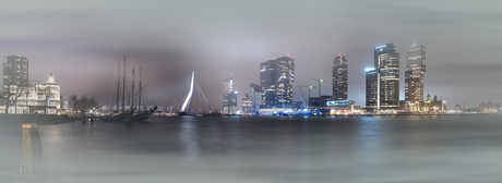 Rotterdam in de mist 9 panorama