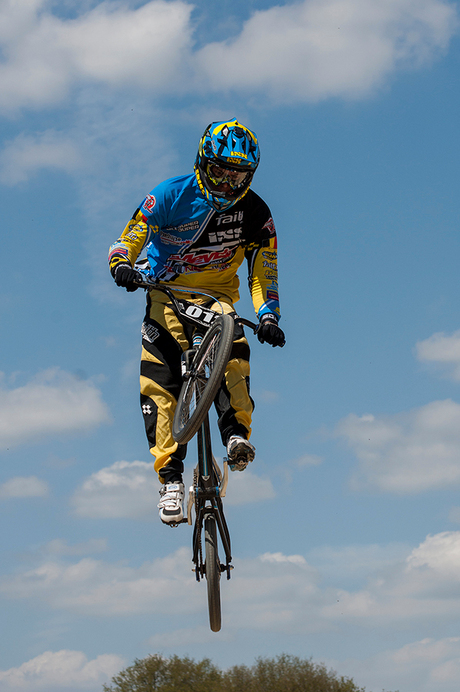 pro-sectie BMX jump